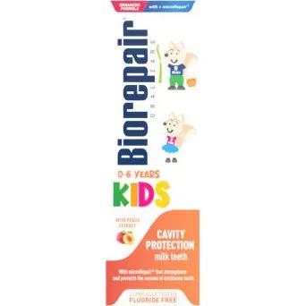 Biorepair Kids Brzoskwinia 50ml bez fluoru