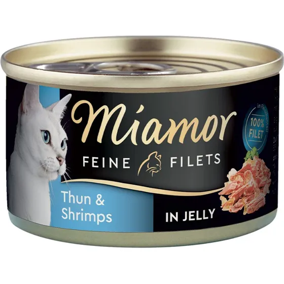 Miamor Feine Filets w galarecie, Zestaw mieszany, 12 x 100 g