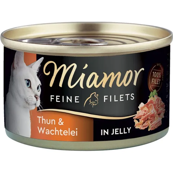 Miamor Feine Filets w galarecie - Zestaw mieszany, 12 x 100 g