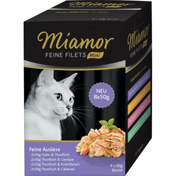 Miamor Feine Filets Mini saszetki 50 g - Wykwintny wybór