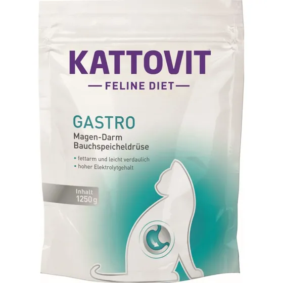 Kattovit Gastro Karma Sucha dla Kota, 1,25 kg