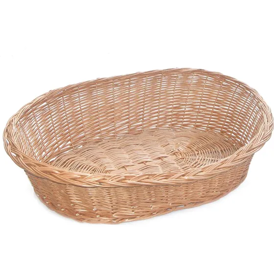 Aumüller Kosz dla psa wiklinowy 70 cm jasnobrązowy