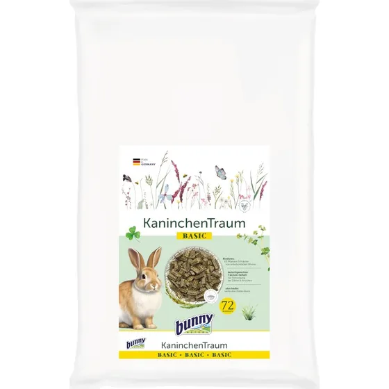 Bunny Basic Marzenie królika - Karma dla królików miniaturowych, 4 kg