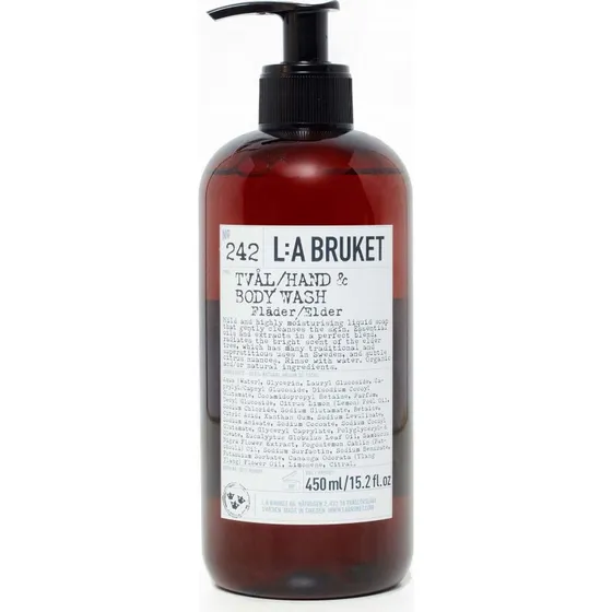 L:A Bruket Mydło do rąk i ciała 242 Elderflower 450 ml