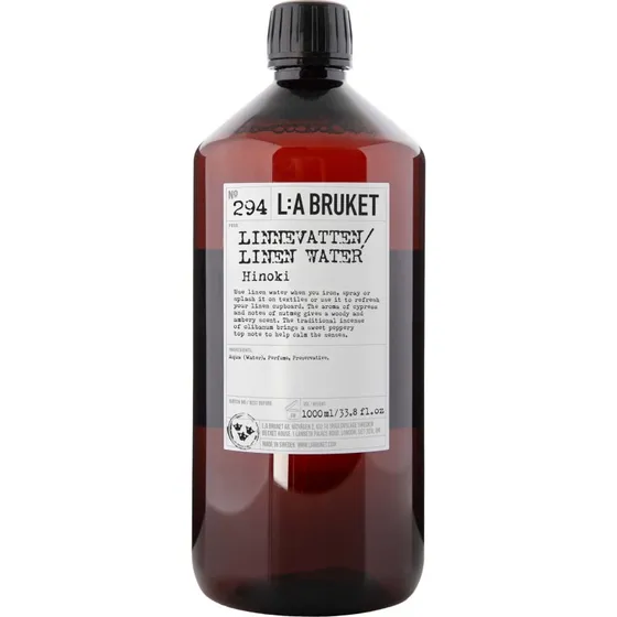 L:a Bruket Linen Water Hinoki 1000 ml