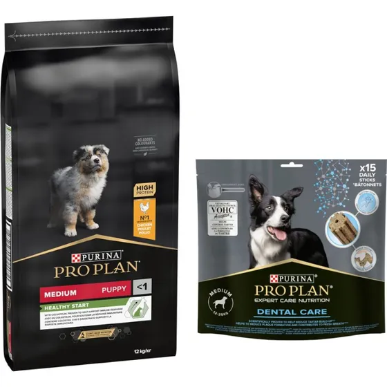 Purina Pro Plan Medium Puppy Healthy Start Kurczak i Ryż 12 kg