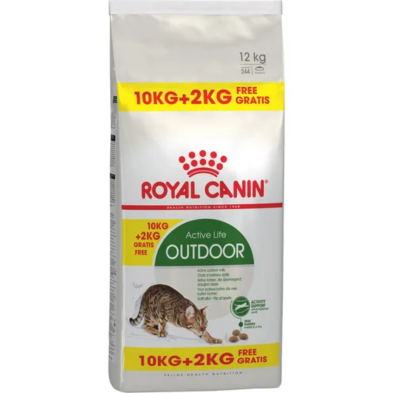 Royal Canin Outdoor Karma sucha dla kota, 12 kg (10+2 kg gratis)