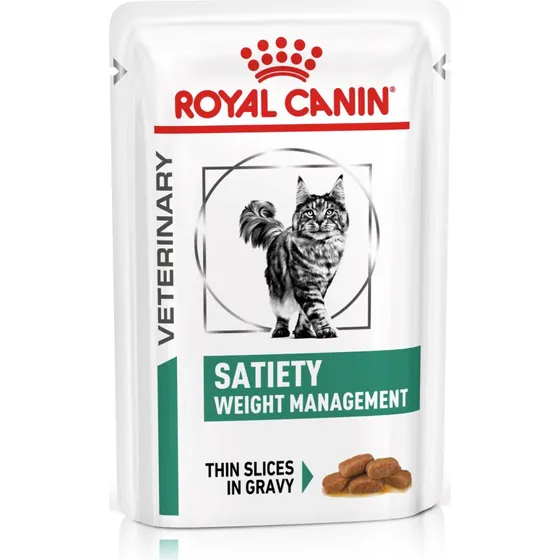 Royal Canin Veterinary Feline Satiety Weight Management w sosie 12 x 85 g