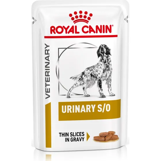 Royal Canin Veterinary Canine Urinary S/O, mokra karma w sosie