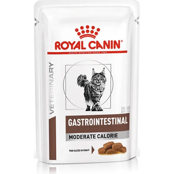 Royal Canin Veterinary Feline Gastrointestinal Moderate Calorie, sos