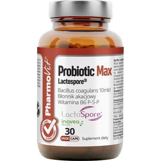 Pharmovit Probiotic Max Lactospore 30 kapsułek