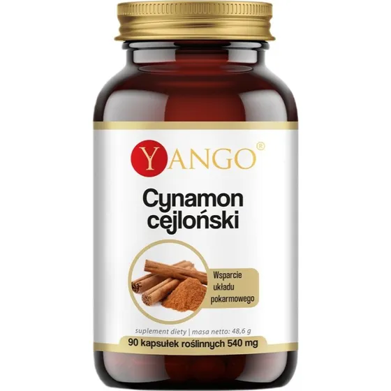 Yango Cynamon Cejloński 90 kapsułek