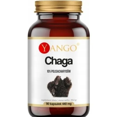 YANGO Chaga 10% polisacharydów 90 kapsułek