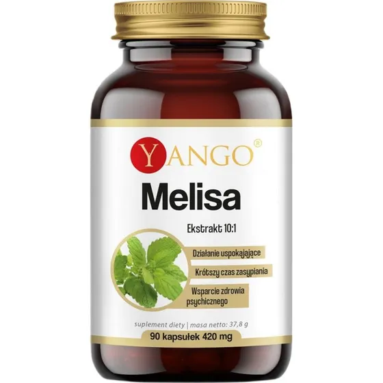 Yango Melisa 90 kapsułek - Ekstrakt 10:1