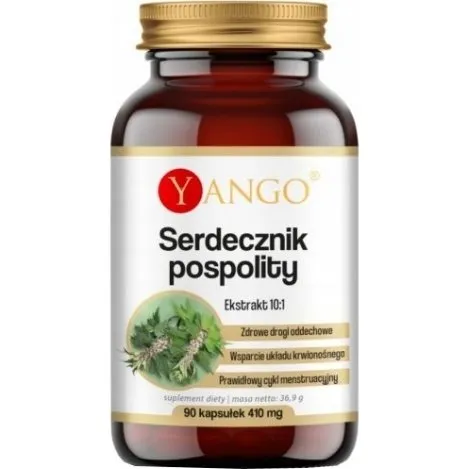 YANGO Serdecznik pospolity 410 mg, 90 kapsułek