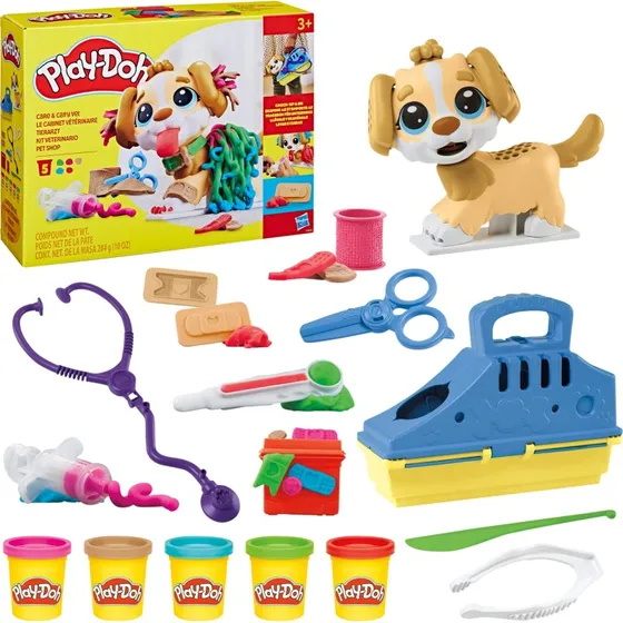 Play-Doh Zestaw ciastoliny Weterynarz