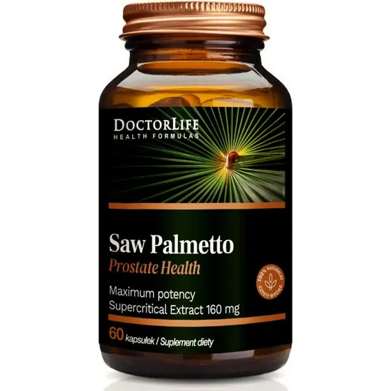 Doctor Life Saw Palmetto 160mg 60 kapsułek