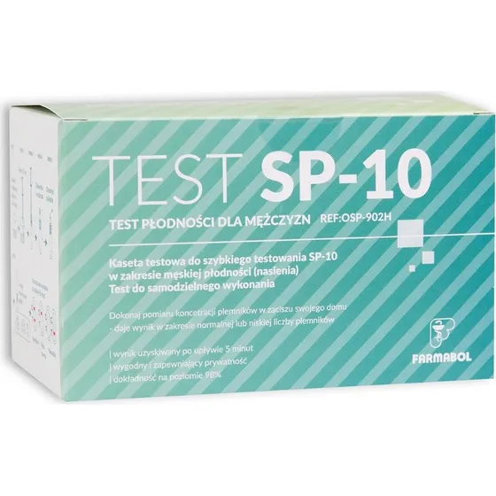 Farmabol Test SP-10 - Test płodności dla mężczyzn (1 szt.)