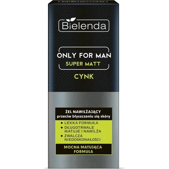 Bielenda Only For Man Super Matt żel nawilżający 50ml
