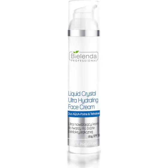 Bielenda Professional Liquid Crystal Ultra Hydrating Face Cream SPF15 100ml
