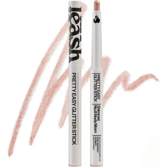 UNLEASHIA Pretty Easy Glitter Stick No.8 Nudy Morn, 0.7 g
