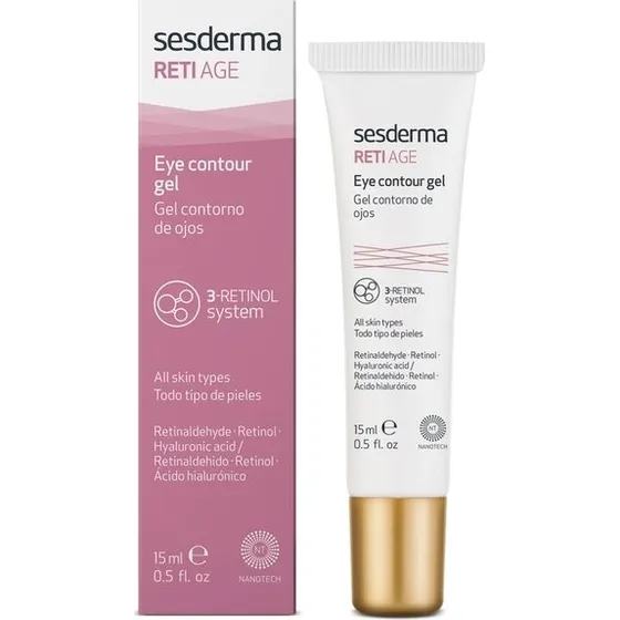 Sesderma Reti Age Gel Krem pod oczy z retinolem, 15 ml