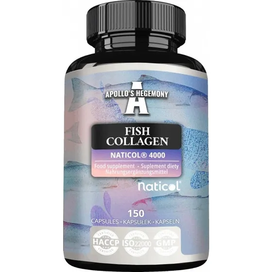 Apollo's Hegemony Fish Collagen - Suplement diety, 150 kapsułek