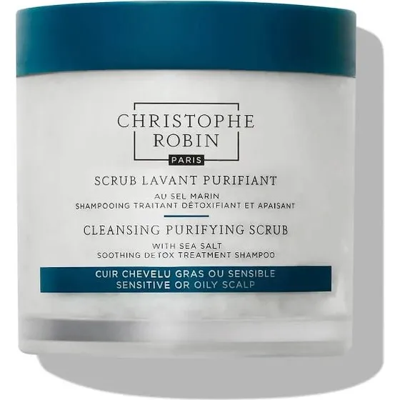 Christophe Robin Cleansing Purifying Scrub With Sea Salt 250ml