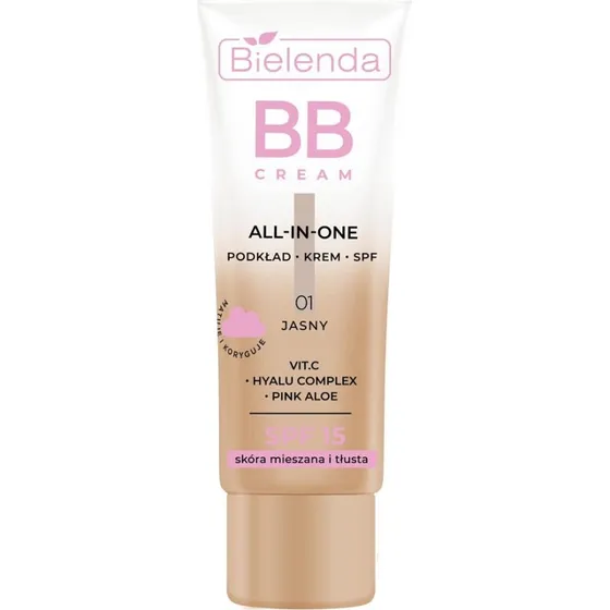 Bielenda All-In-One BB Cream SPF15 02 Śniady 30g