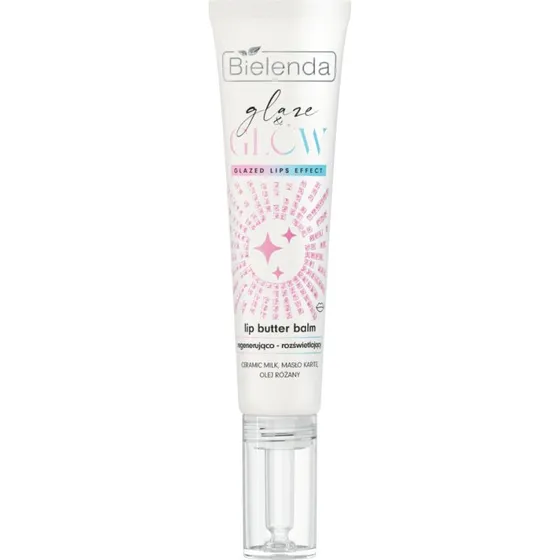 Bielenda Glaze & Glow Lip Butter Balm Rose Pearl 10g