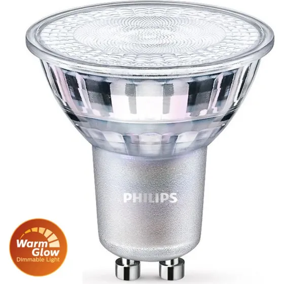 Philips LED GU10 PAR16 6,2W WarmGlow 2200–2700K