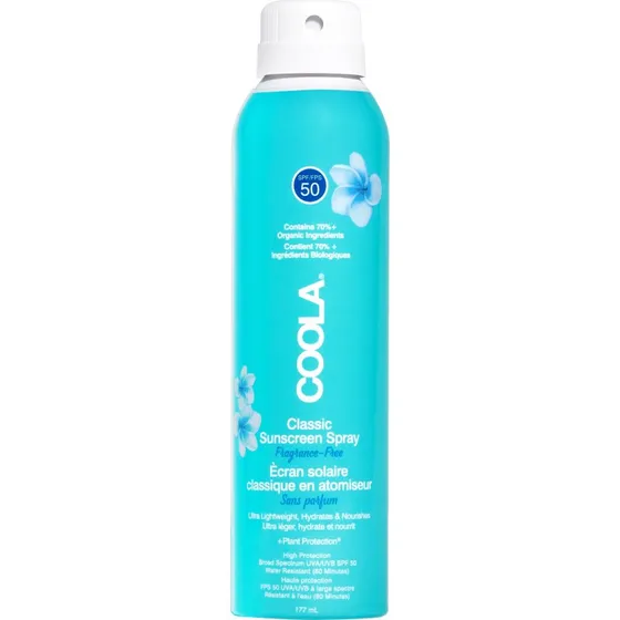 COOLA Classic Body Spray SPF 57 Bez zapachu 177 ml