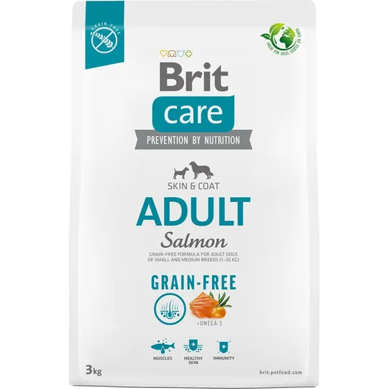 Brit Care Dog Grain-Free Adult łosoś i ziemniaki 3 kg