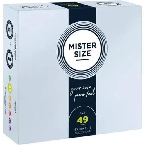 Prezerwatywy MISTER SIZE 49mm, 36 sztuk