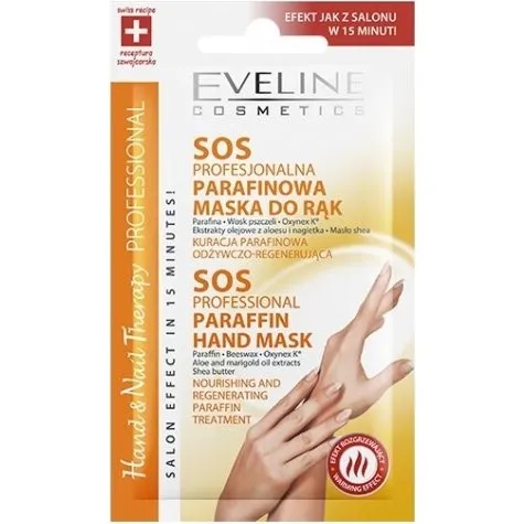 Eveline Cosmetics Hand & Nail Therapy Professional SOS Parafinowa Maska 7ml