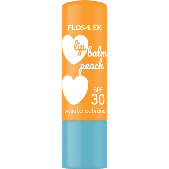 Floslek Lip Care Peach pomadka ochronna SPF30 4g