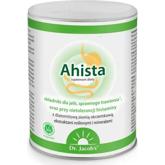 Dr. Jacob's Ahista 210g - Wsparcie Trawienia i Zdrowia Układu Pokarmowego