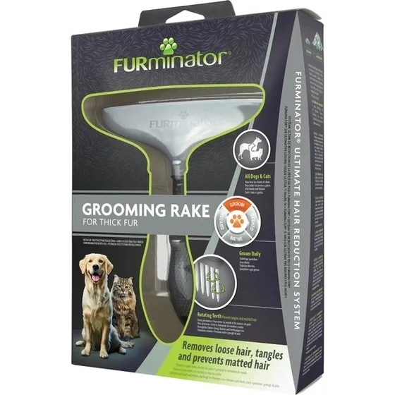 FURminator grzebień dla psów i kotów do gęstej sierści