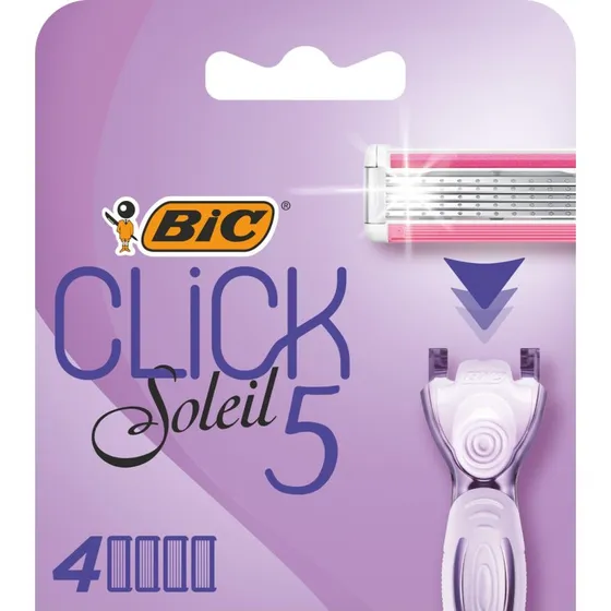 BIC Soleil Click 5 Refill - Wkłady do maszynki 4 szt.