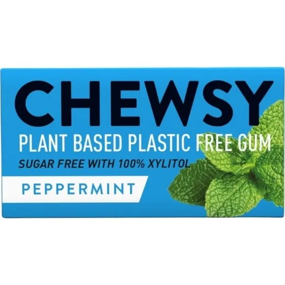 Chewsy Guma do żucia mięta pieprzowa z ksylitolem 15g