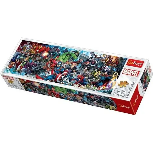 TREFL Puzzle panoramiczne Marvel Disney 1000 elementów