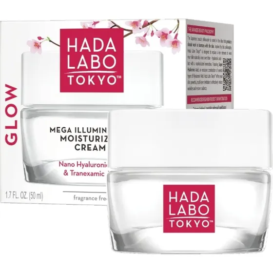 Hada Labo Tokyo GLOW Skin Illuminating Moisturizer Cream 50 ml