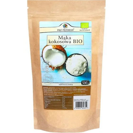 Pięć Przemian Mąka Kokosowa BIO 500 g