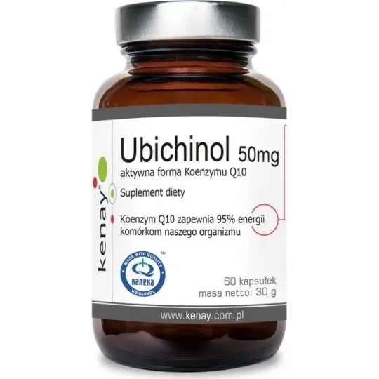 Kenay Ubichinol Koenzym Q10 50 mg, 60 kapsułek