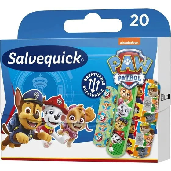 Salvequick Paw Patrol Plastry dla dzieci 20 szt.