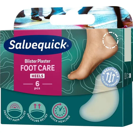 Salvequick Foot Care Medium - Plastry hydrokoloidowe na otarcia