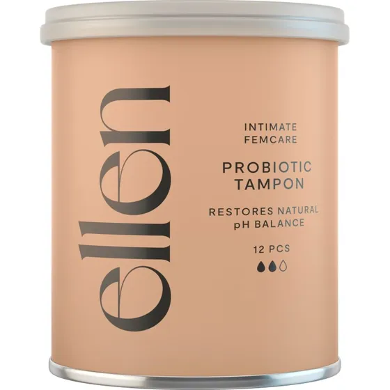 Ellen Probiotic Tampon Medium 12 sztuk