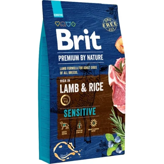 Brit Premium by Nature Sensitive Jagnięcina i Ryż 8 kg