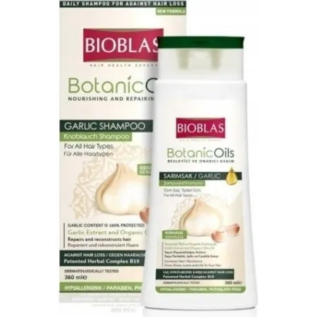 Bioblas Botanic Oils Szampon Czosnkowy Wzmacniający 360 ml