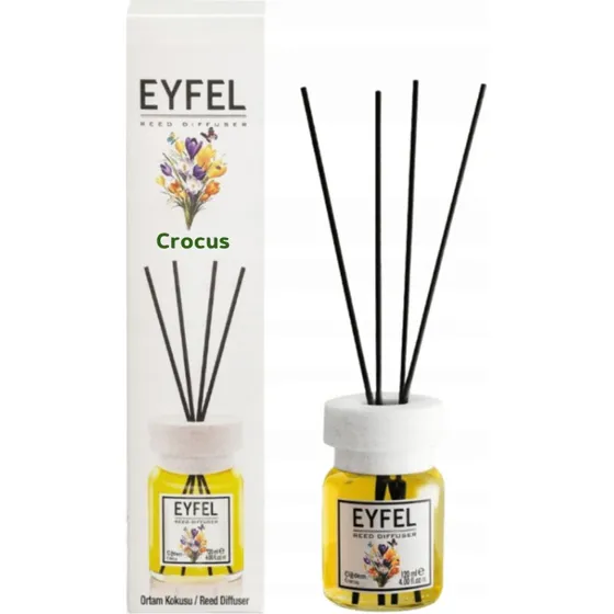 EYFEL Reed Diffuser Crocus 120 ml - Dyfuzor zapachowy Krokus